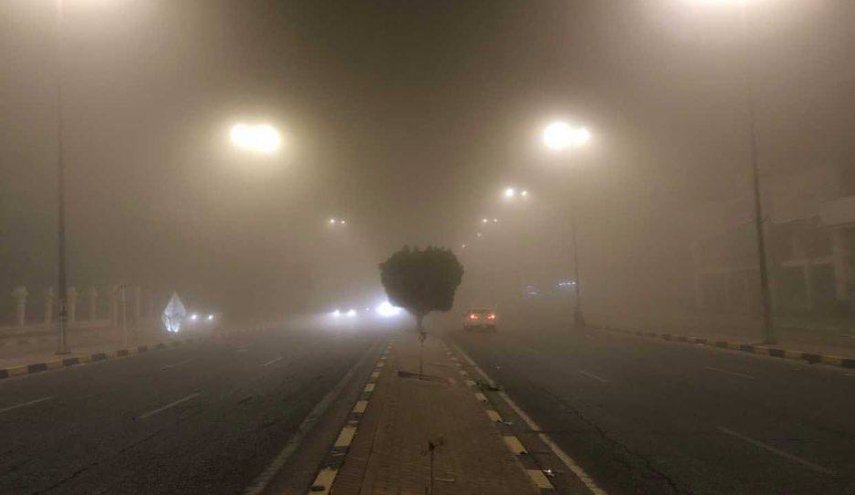 إيقاف مؤقت للرحلات الجوية في مطار بغداد الدولي بسبب العواصف الترابية