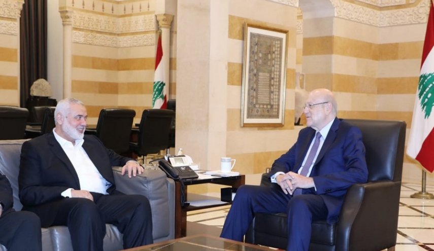 هنية: نؤكد تضامننا مع لبنان بوجه الاعتداءات الاسرائيلية