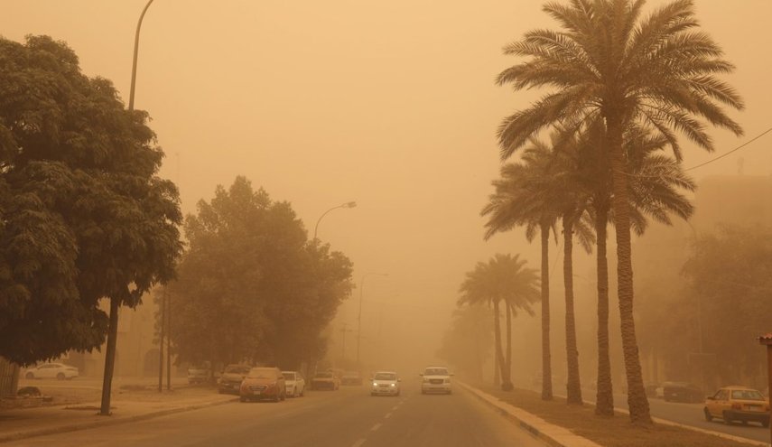 الانواء الجوية العراقية: عواصف ترابية لغاية الاثنين! + صور