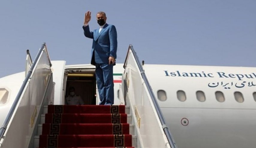 أمير عبداللهيان يتوجه إلى دمشق