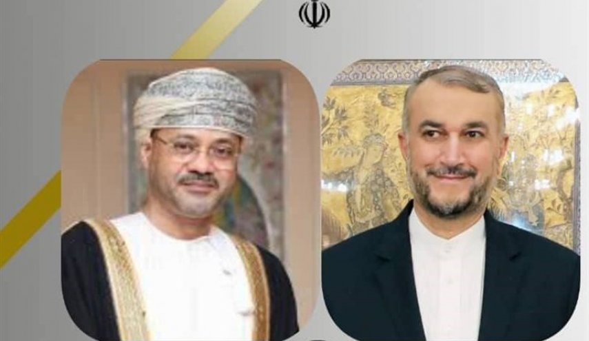 مشاورات هاتفية بين امير عبداللهيان ووزير الخارجية العماني