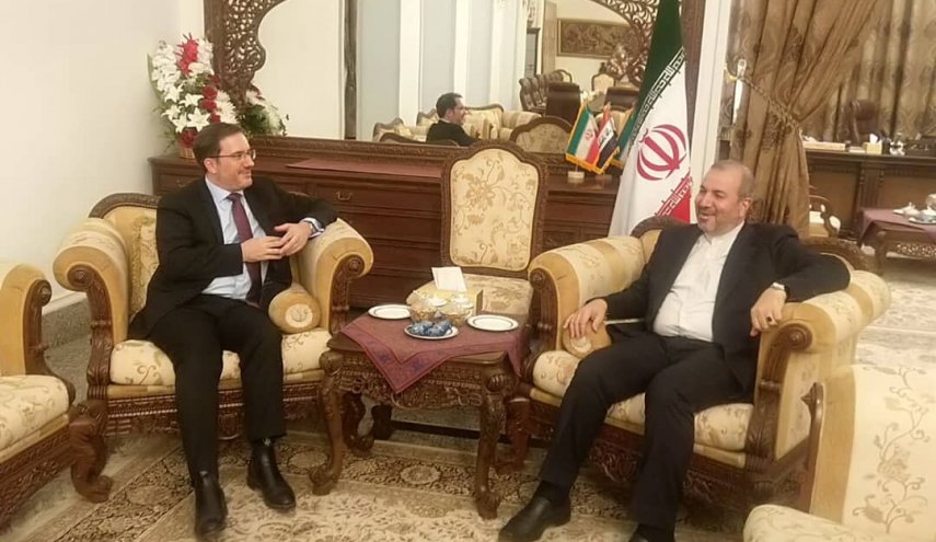 دیدار سفرای ایران و انگلیس در بغداد/ آل‌صادق بر پرهیز از استانداردهای دوگانه در برخورد با تروریسم تاکید کرد