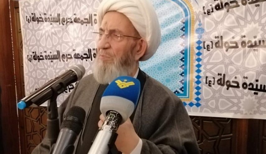 الشيخ يزبك: سنحافظ على سيادتنا ولن نسمح للعدو الإسرائيلي بنهب ثرواتنا
