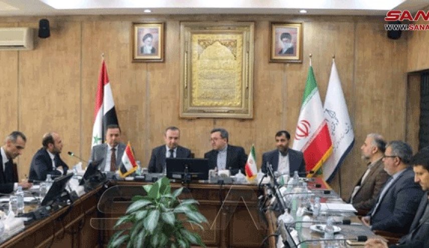 ايران وسوريا تبحثان تعزيز التعاون بمجال التنمية الاقتصادية
