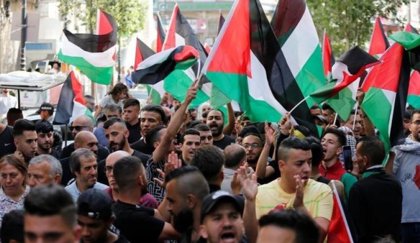مسيرة غاضبة لحركة الجهاد الاسلامي في رام الله 