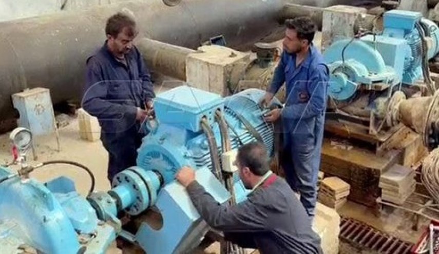 بعد انقطاع لـ17 يوما.. البدء بضخ المياه إلى مركز مدينة الحسكة
