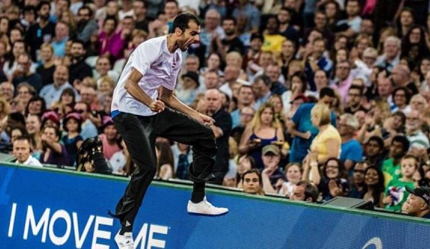 لاعب سوري يحزز المركز الاول في مسابقة الوثب العالمي