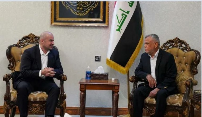 العامري يناقش مع طالباني سبل الإسراع في تشكيل الحكومة