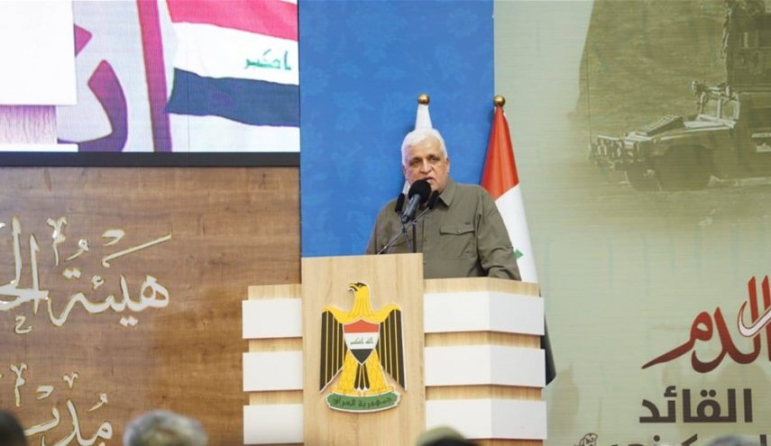 الفياض يؤكد: العراق محفوظ بوجود الحشد الشعبي
