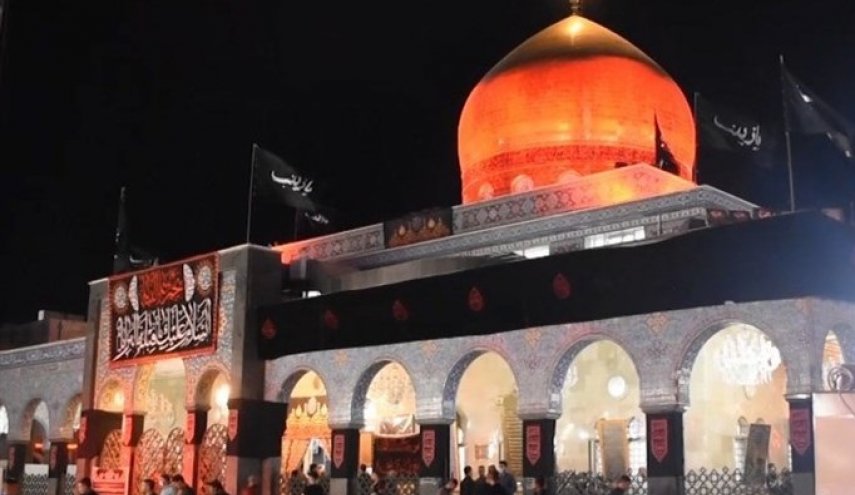 احياء حاشد للعزاء الحسيني في مقام السيدة زينب (ع) في ريف دمشق