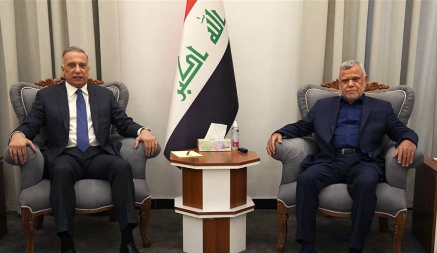 الكاظمي والعامري يبحثان الازمة السياسية في البلاد