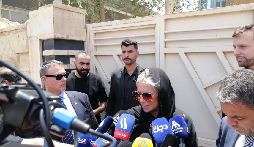 بلاسخارت تصف لقاؤها مع السيد الصدر بالجيد