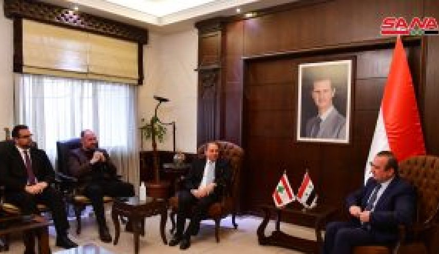وزير الخارجية اللبناني يبحث مع السفير السوري سبل عودة النازحين السوريين لوطنهم