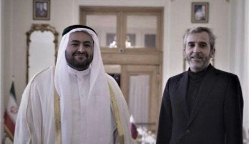 باقري يلتقي نظيره القطري ويبحثان آخر المستجدات الاقليمية والدولية