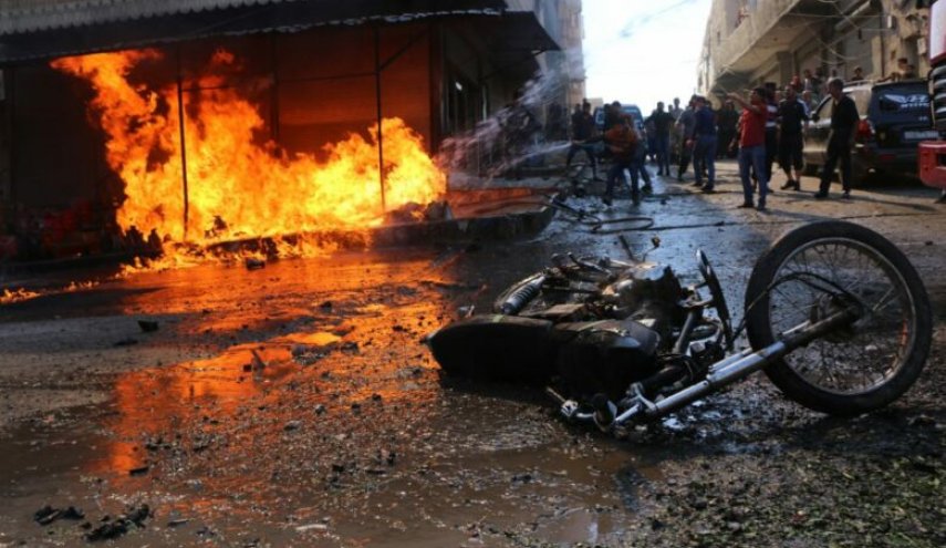 قتلى وجرحى بتفجير دراجة مفخخة غربي باكستان 
