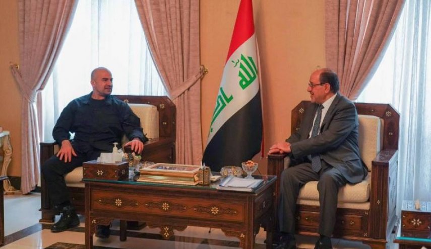 المالكي يجتمع وبافل طالباني لبحث اخر المستجدات السياسية