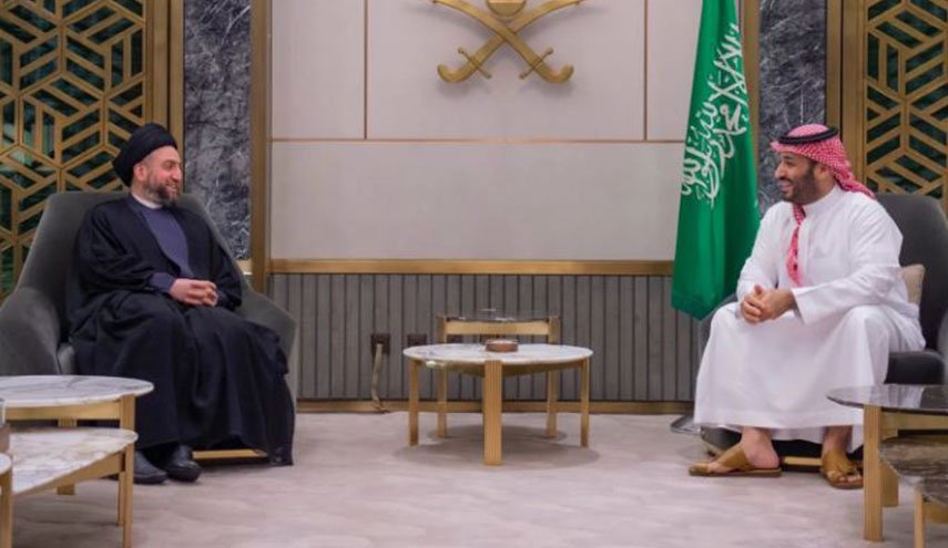 محمد بن سلمان يستقبل عمار الحكيم.. والأخير يغرد عن تفاصيل اللقاء