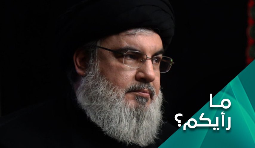 السيد نصرالله والتأکيد علی وحدة دم المقاومة
