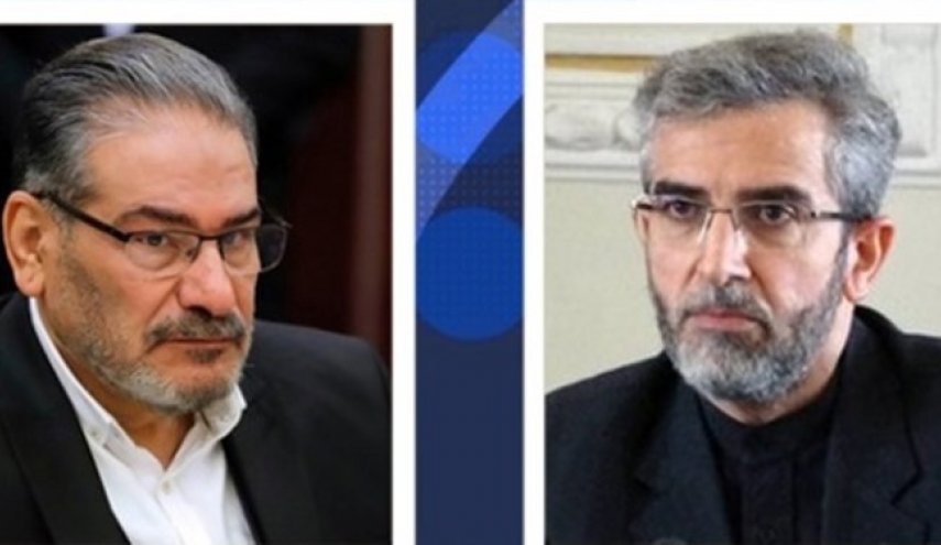 گزارش شمخانی و باقری از آخرین وضعیت مذاکرات برای رفع تحریم‌ها
