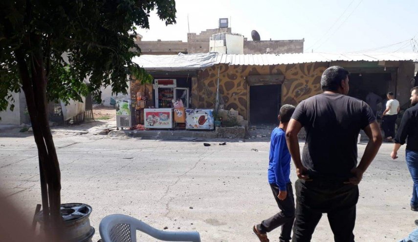 بالصور.. مسيرة أنتحارية تركية تقصف مدينة تل رفعت بريف حلب 