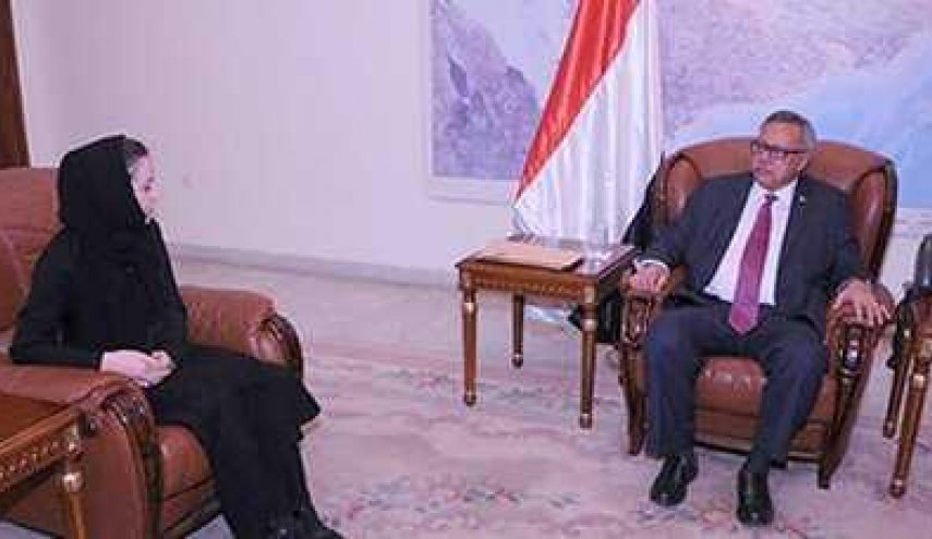 بن حبتور يستقبل نائبة المدير التنفيذي لليونيسف