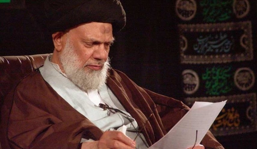 المرجع اية الله السيد كاظم الحائري يعلن عدم استمراره في المرجعية بسبب المرض