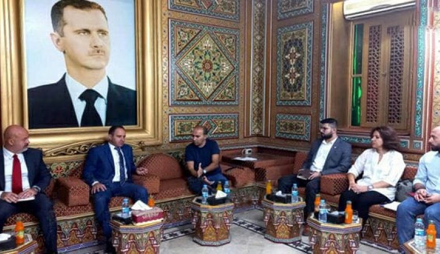 محافظ الحسكة ومسؤولي في الصليب والهلال الأحمر يبحثون تأمين المياه