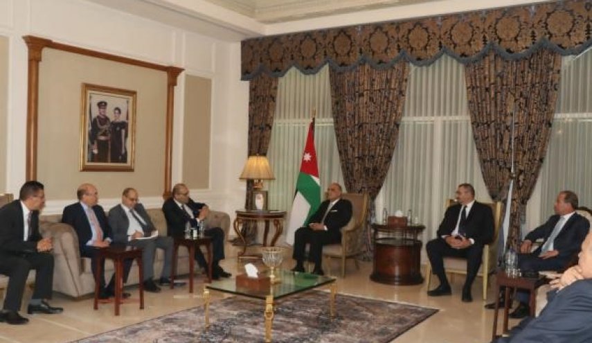  رئيس الوزراء الاردني يستقبل وفداً إعلامياً مصرياً