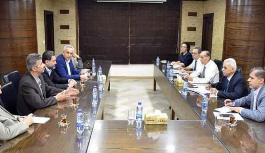 سوريا وإيران تبحثان التعاون في مجال النفط والغاز