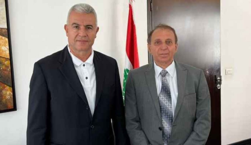 شرف الدين وعضو الوكالة الدولية لحقوق الانسان يبحثان عودة النازحين