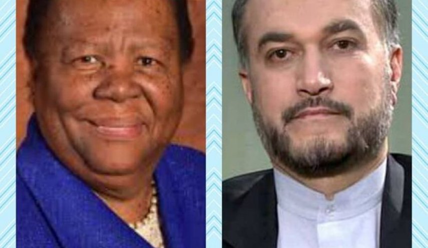 وزير الخارجية: ايران عازمة على توسيع العلاقات مع جنوب افريقيا