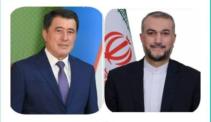 اميرعبداللهیان ونظيره الاوزبكي يتباحثان حول زيارة الرئیس الايراني الى سمرقند