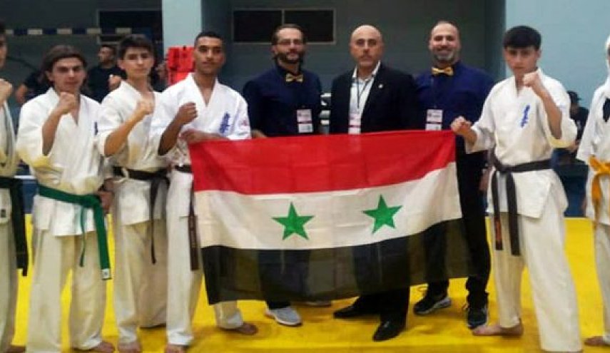  انجازات سوريا في البطولة العربية الـ11 للكيوكوشنكاي