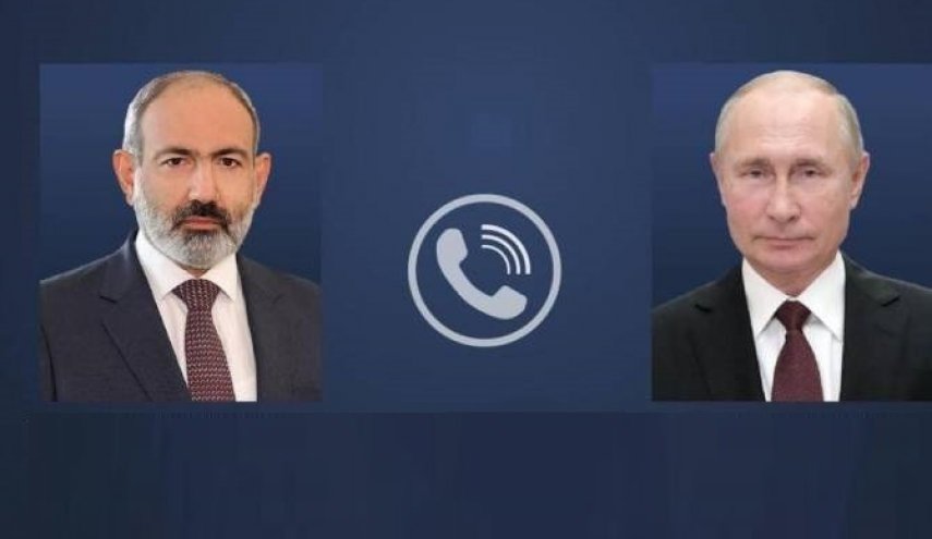 رئيس الوزراء الأرميني يجري محادثات هاتفية مع بوتين 
