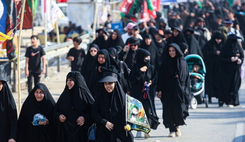 طريقُ سير نسائي للوصول إلى كربلاء