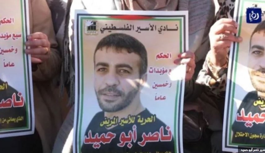 ناصر أبو حميد: أترك خلفي شعبًا عظيمًا لن ينسى قضيتي وقضية الأسرى 