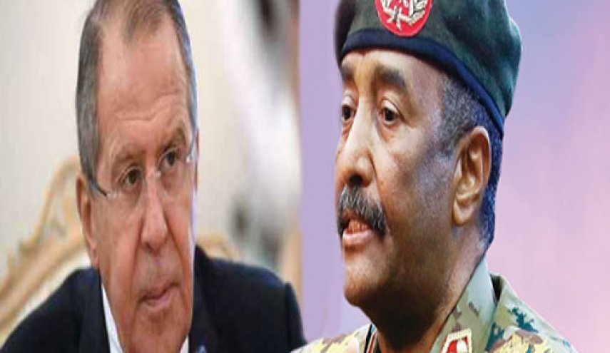 البرهان يؤكد للافروف رغبة السودان في تطوير علاقاته مع روسيا
