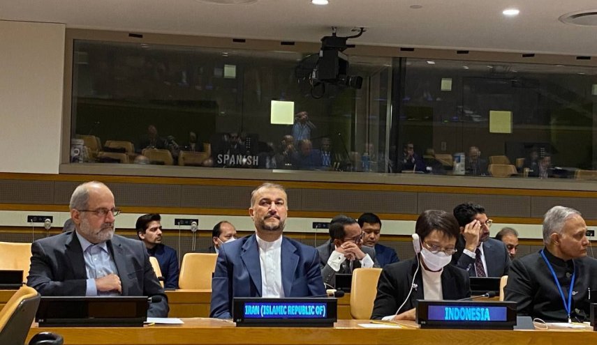 عبداللهيان : حل معضلة الاحتلال يعتمد على الاستفتاء العام في فلسطين