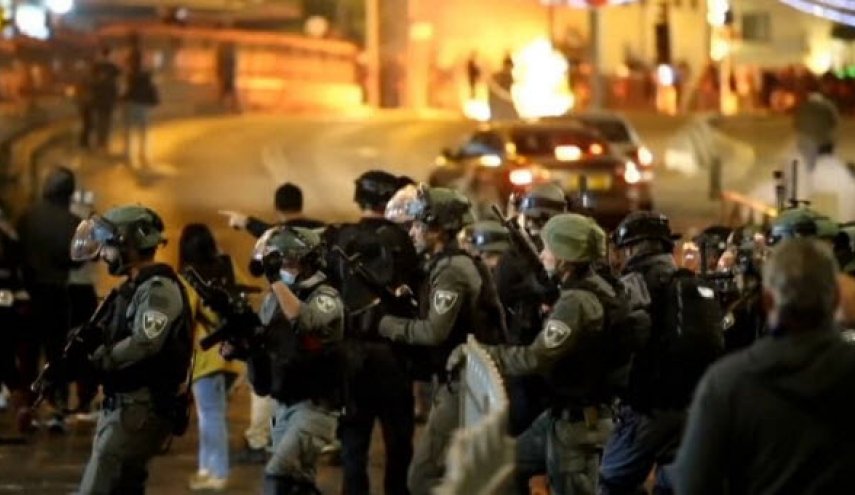 درگیری نظامیان صهیونیست با فلسطینیان در قدس اشغالی