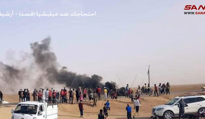 ميليشيا 'قسد' تختطف عددا من المواطنين أثناء مظاهرة طلابية بالقامشلي