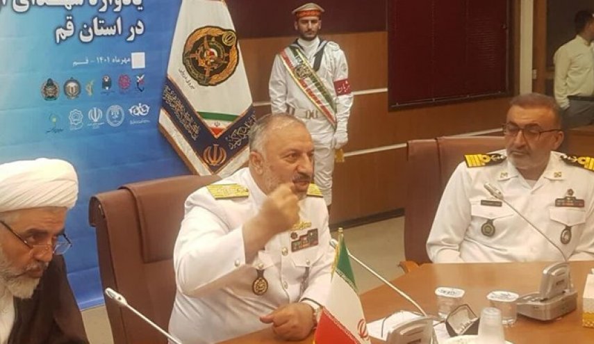 الادميرال كاوياني: نتواجد في منافذ بحرية يستخدمها الصهاينة