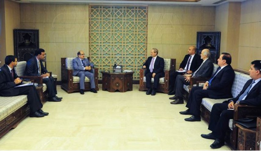 المقداد يثمن دور الهند الرافض للإجراءات الاقتصادية القسرية ضد بلاده