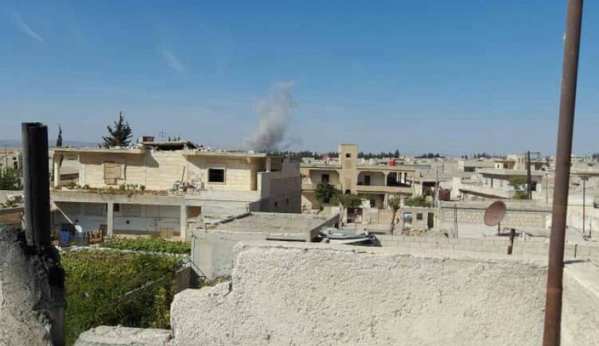 بالصور.. المدفعية التركية تقصف قرى في ريف حلب الشمالي