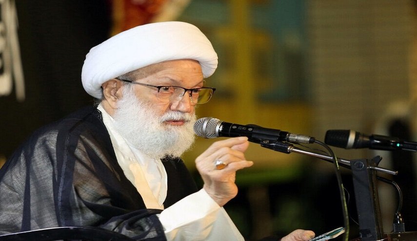 الشيخ عیسی قاسم: الحكومة البحرينية تقود الشعب إلى طريق العبودية 