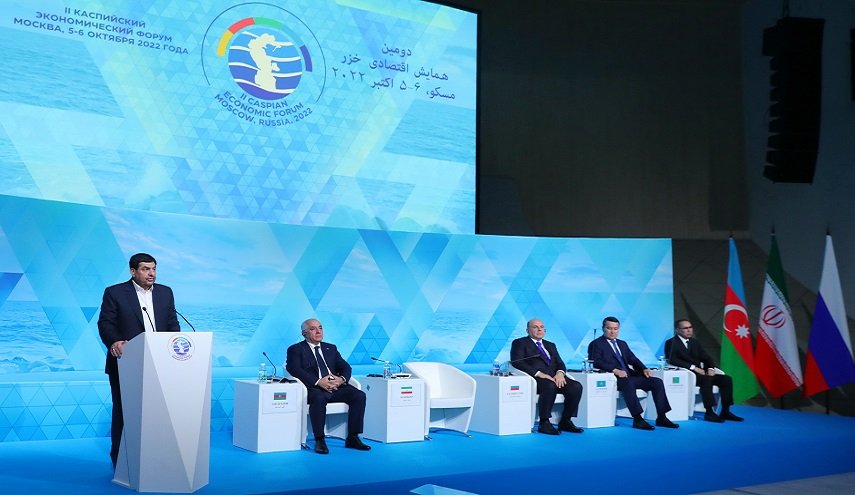 إيران تقترح تأسيس منطقة حرة مشتركة لدول بحر قزوين