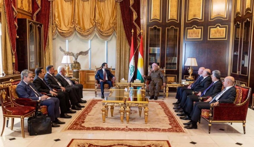 الحلبوسي والسوداني والفياض في اربيل لحسم ملف رئاسة الجمهورية والحكومة