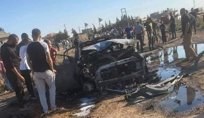 الطيران التركي يستهدف سيارة لـ
