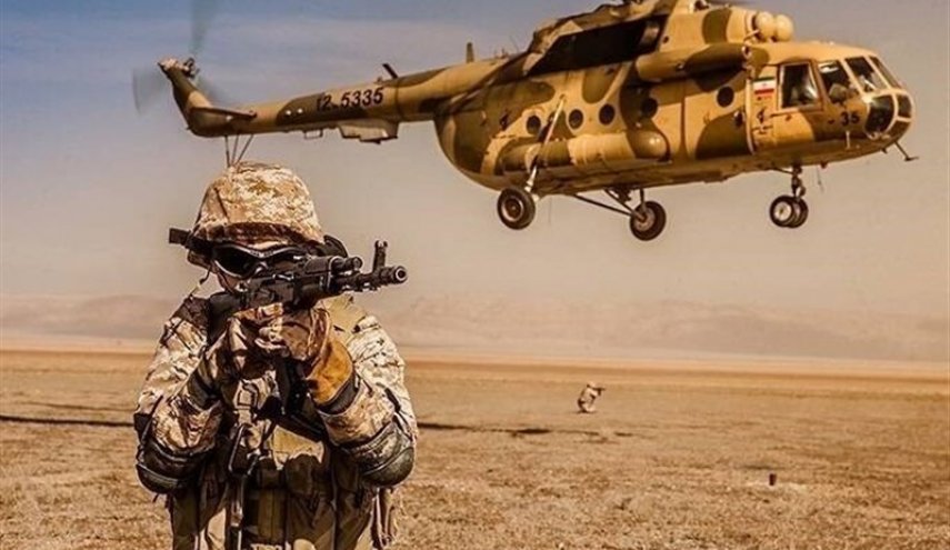 مناورات الحرس الثوري.. القوات الخاصة تنفذ انزالا في مرتفعات أرس