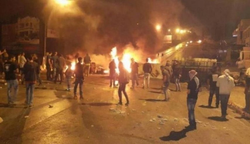 مواجهات مع العدو الصهيوني شمال شرق جنين عقب استشهاد التميمي
