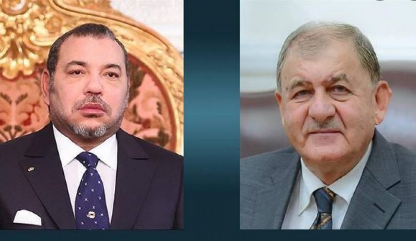 رشيد يتلقى برقية تهنئة من ملك المغرب 